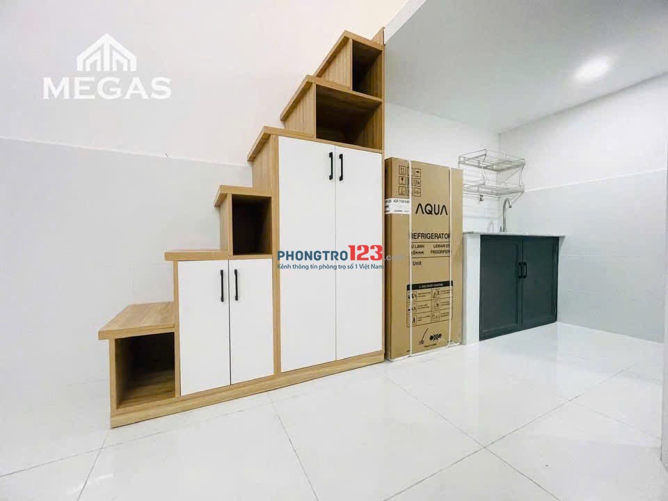 Cho thuê nhà trọ Bình Thạnh có gác FullNT sát quận 1