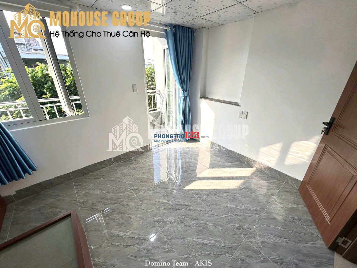 Căn hộ dịch vụ mới với thiết kế 1 Phòng ngủ ban công thoáng mát máy giặt riêng ngay cảng Cát Lái