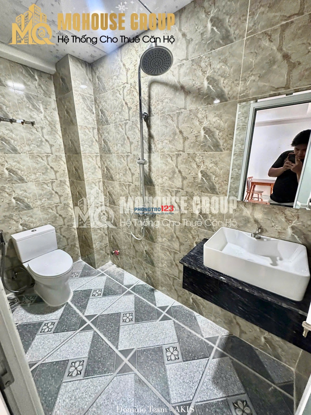 Căn hộ dịch vụ mới với thiết kế 1 Phòng ngủ ban công thoáng mát máy giặt riêng ngay cảng Cát Lái