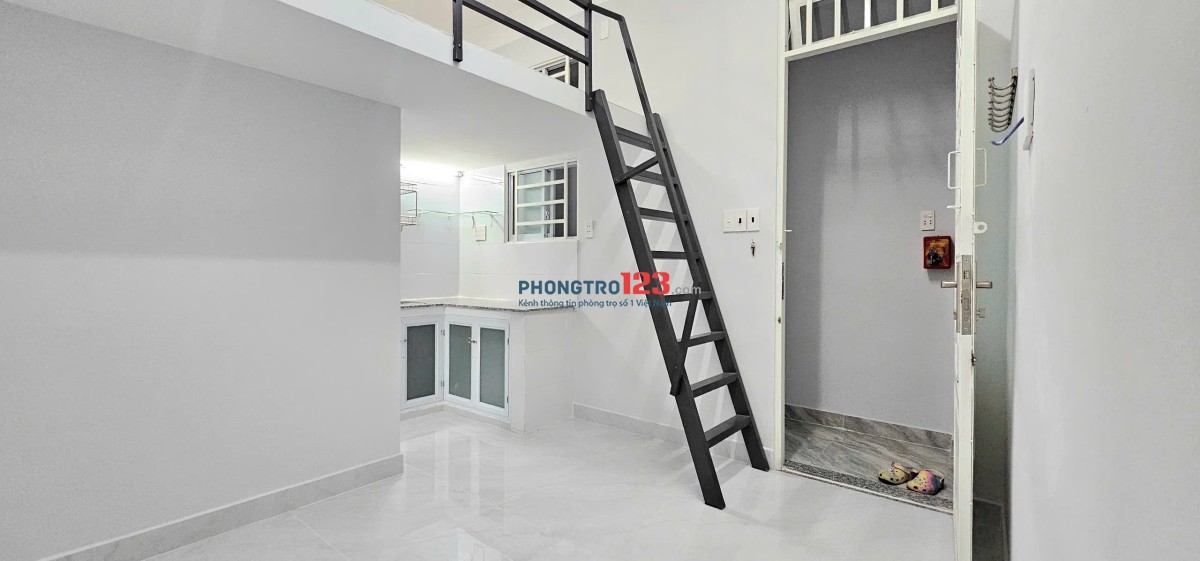 Phòng trọ bình dân Phú Nhuận, có gác, Wc