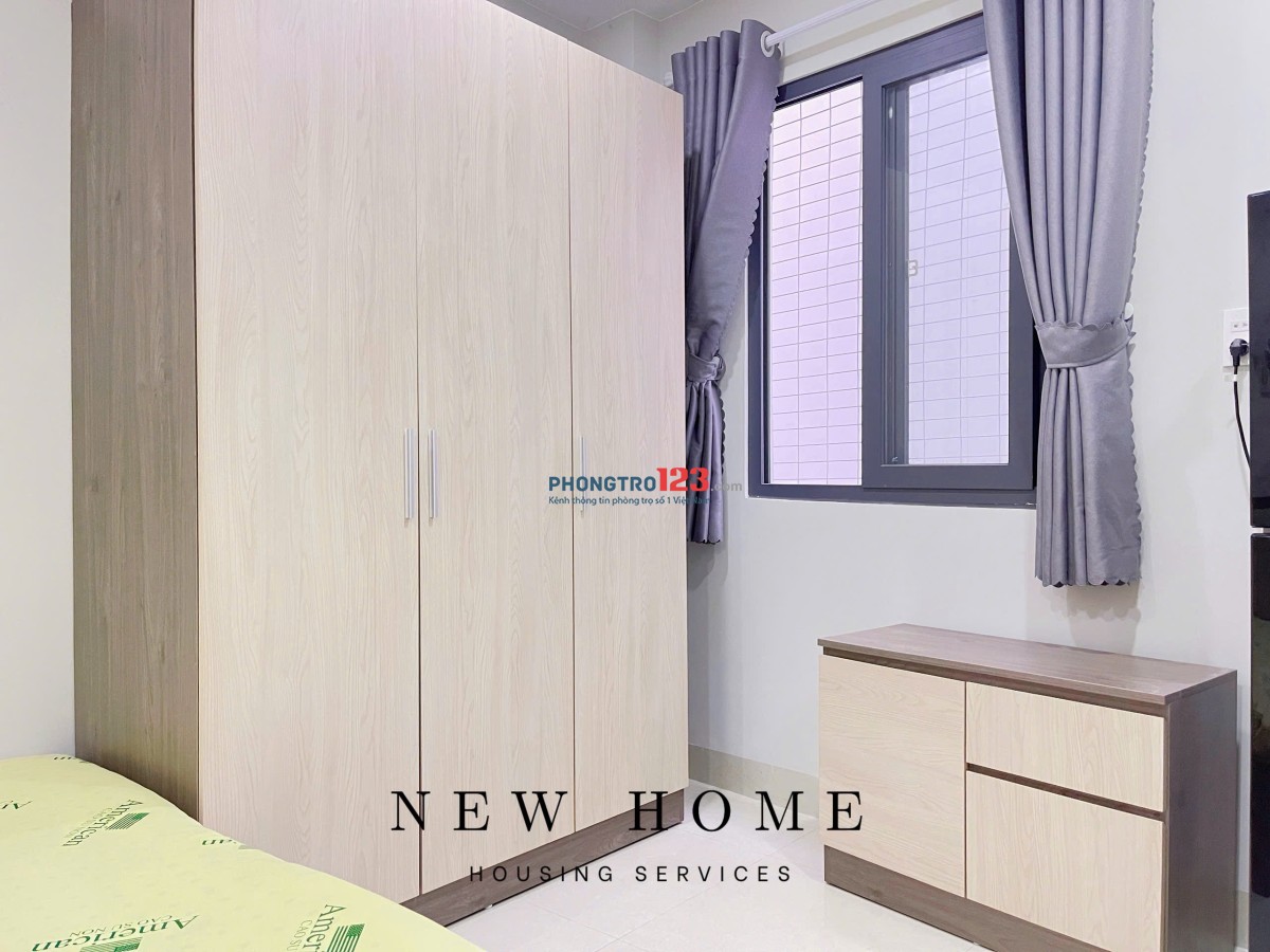 PHÒNG FULL NỘI THẤT THIẾT KẾ HIỆN ĐẠI GẦN VĂN LANG - CHỢ BÀ CHIỂU Ở BÌNH THẠNH