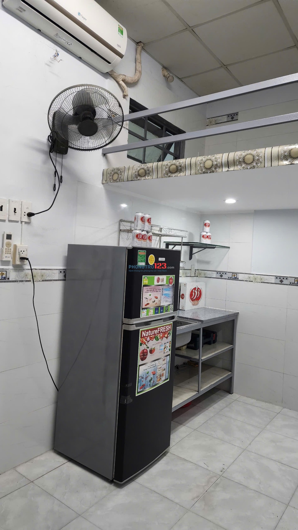 PHÒNG SẠCH, ĐẸP, BẾP, WC RIÊNG, GẦN NGÃ TƯ BẢY HIỀN, 2,9 tr.