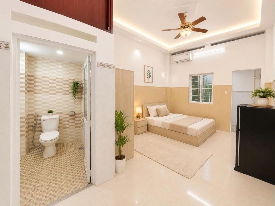 Cho thuê phòng trọ tại phường Bình Phú