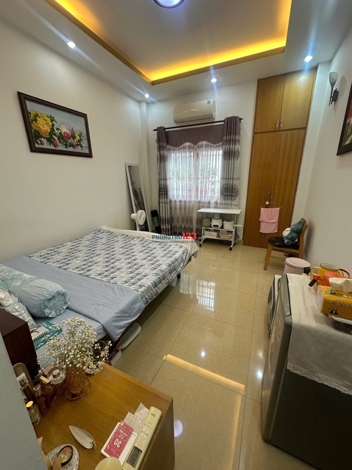 Cho Thuê Phòng Studio - Phòng Cửa Sổ Thoáng Mát - Ngay Nguyễn Hữu Cảnh - Gần Cầu SG