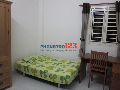Cho thuê phòng sạch đẹp tại Trần Quốc Toản Q.3 (nhà thờ Tân Định). Chỉ nhận khách nữ.