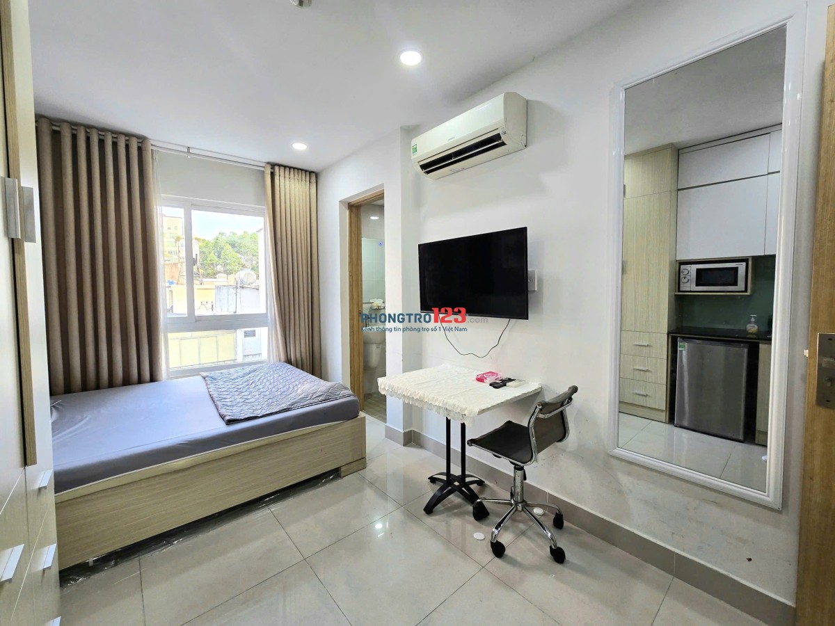 Căn Hộ Cửa Sổ Full Nội Thất, Máy Giặt Riêng – Trung Tâm Quận 3 Gần Hồ Con Rùa Quận 1
