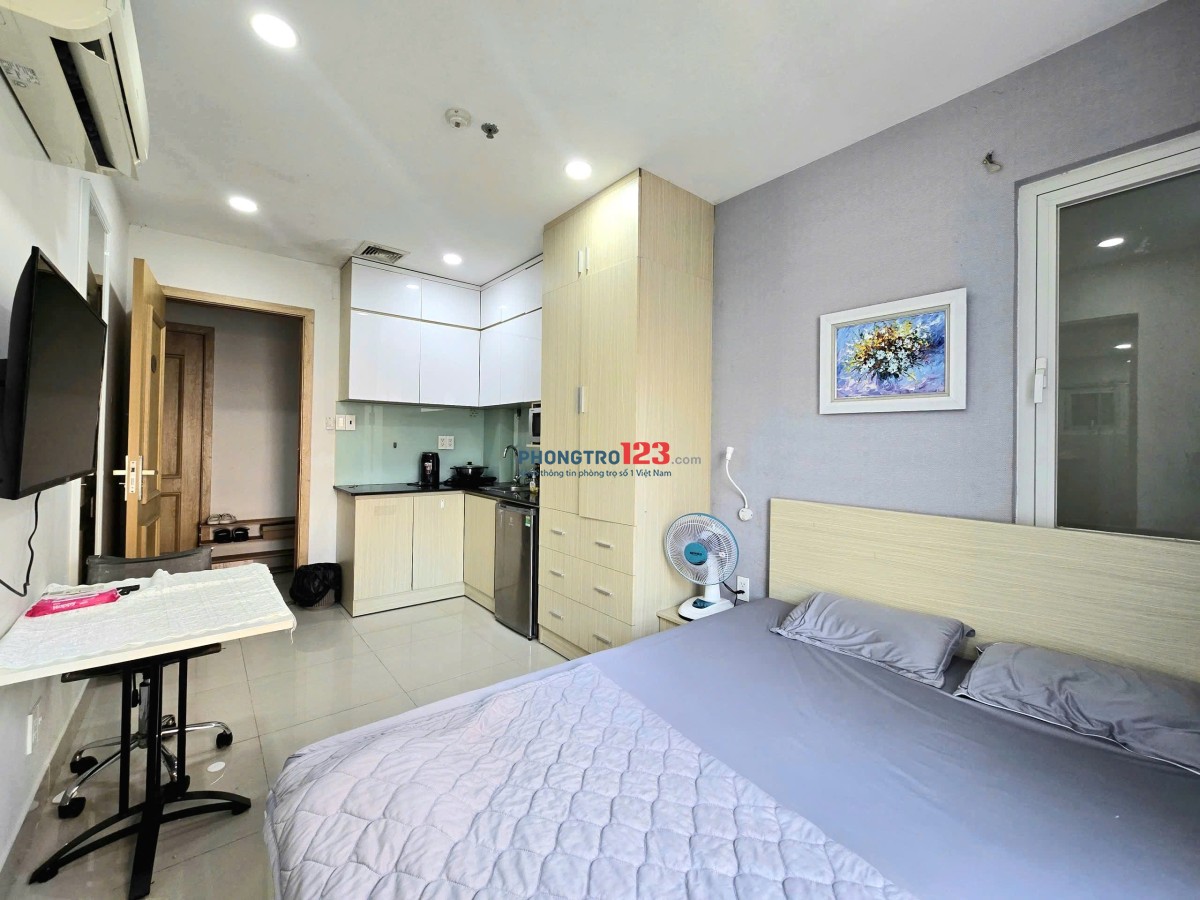 Căn Hộ Cửa Sổ Full Nội Thất, Máy Giặt Riêng – Trung Tâm Quận 3 Gần Hồ Con Rùa Quận 1