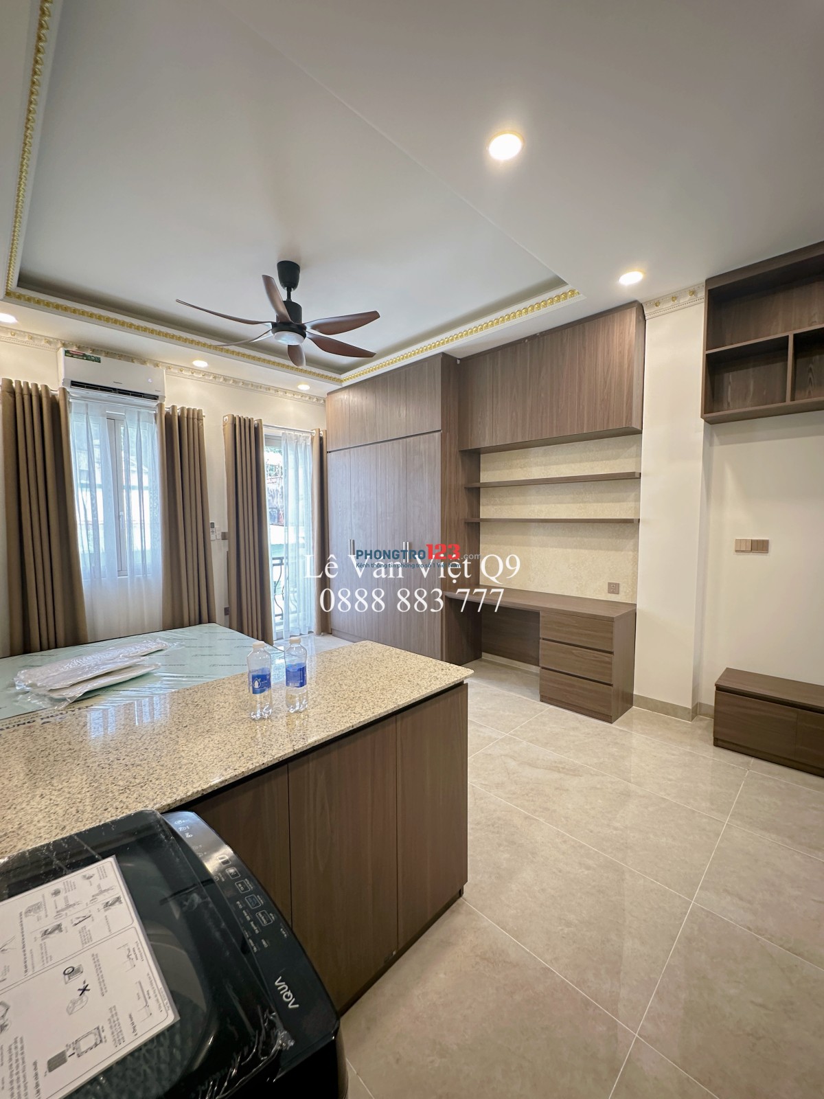 CHO THUÊ CĂN HỘ DỊCH VỤ QUẬN 9 FULL NỘI THẤT GIÁ 4,5 TRIỆU ĐƯỜNG NGUYỄN VĂN TĂNG GIAO NGUYỄN XIỂN