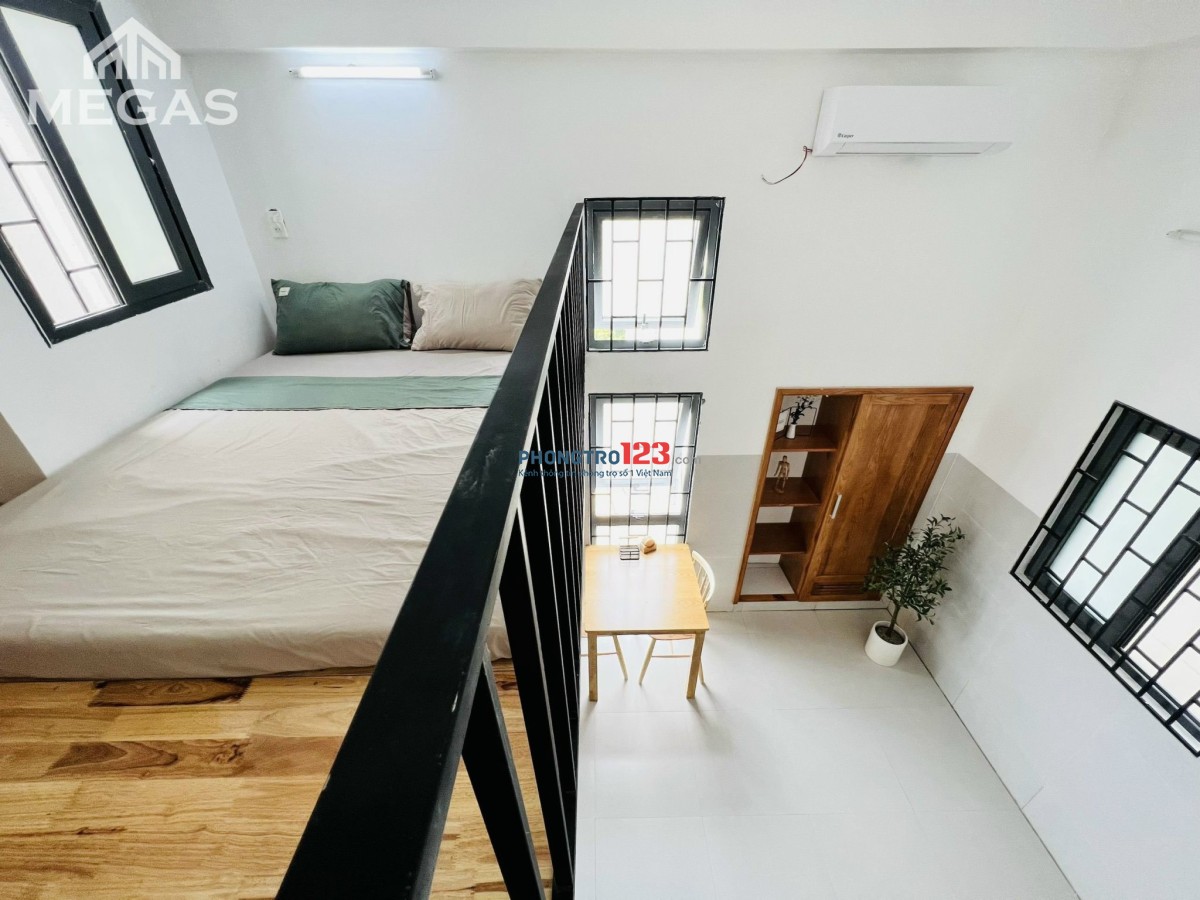 PHÒNG MỚI CÓ GÁC ĐẦY ĐỦ NỘI THẤT NGAY CẦU NGUYỄN VĂN CỪ