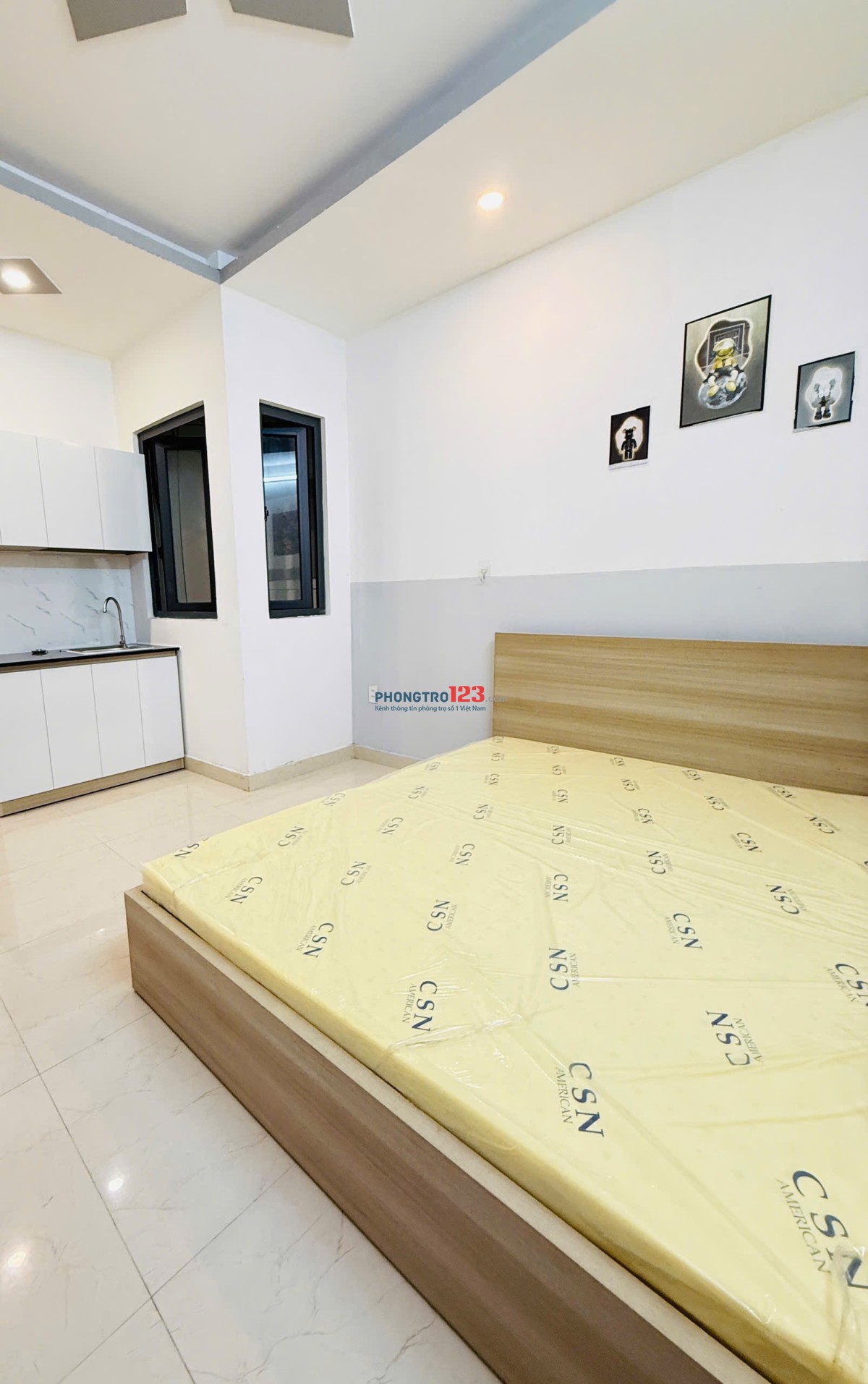 Trọ full nội thất- 83/ Nguyễn Thái Sơn - gần IUH- Ban công