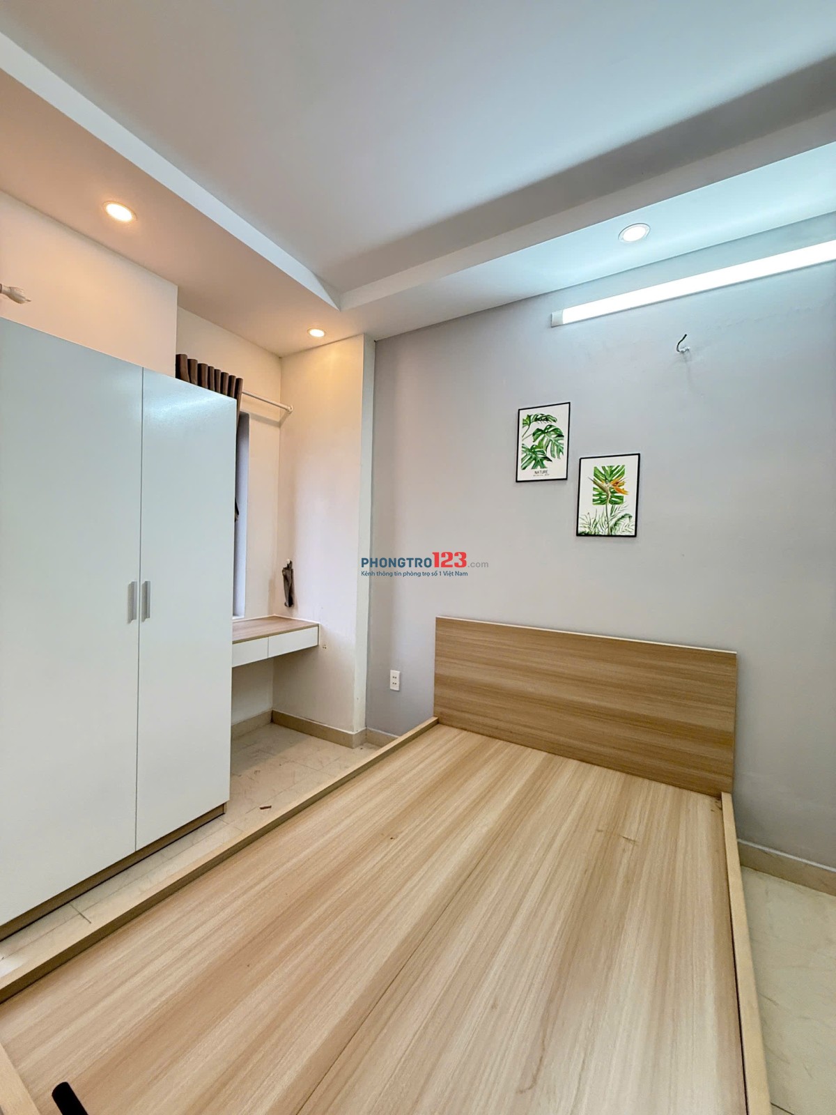 Trọ full nội thất- 83/ Nguyễn Thái Sơn - gần IUH- Ban công