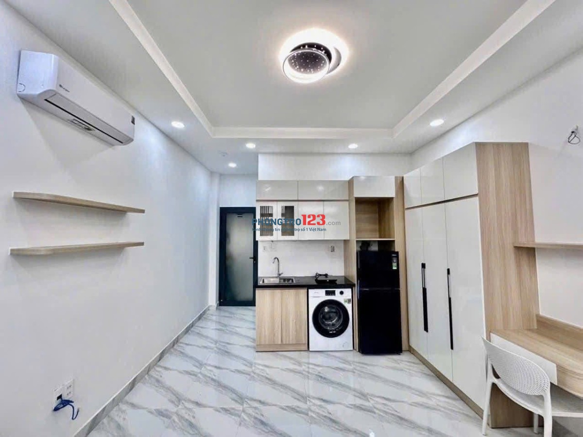 Căn Hộ Dịch Vụ mới 100% Full NT cao cấp siêu thoáng ngay Lê Văn Sỹ quận 3