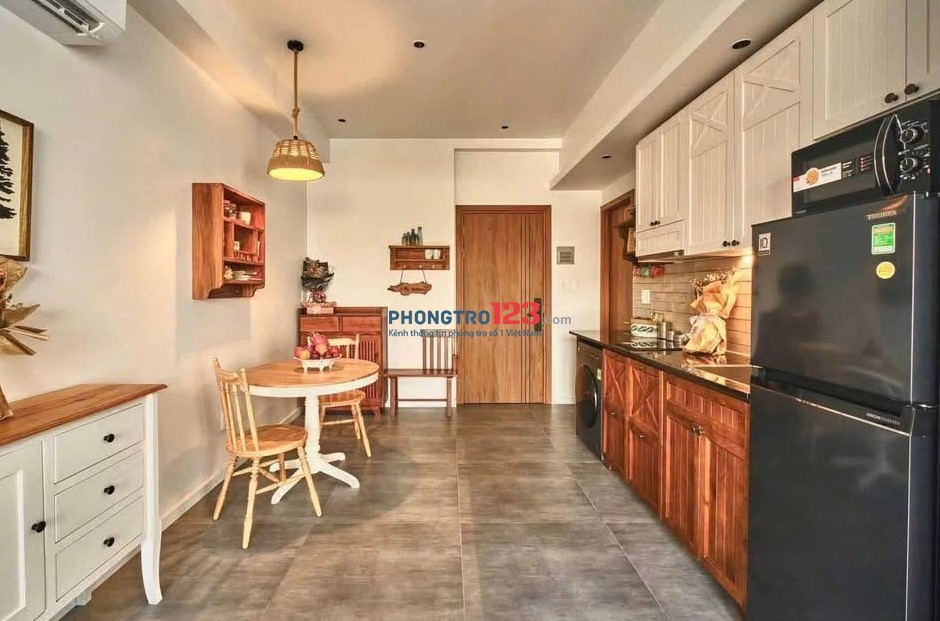 CHO THUÊ CHDV FULL NỘI THẤT - BANCONG - 45M2