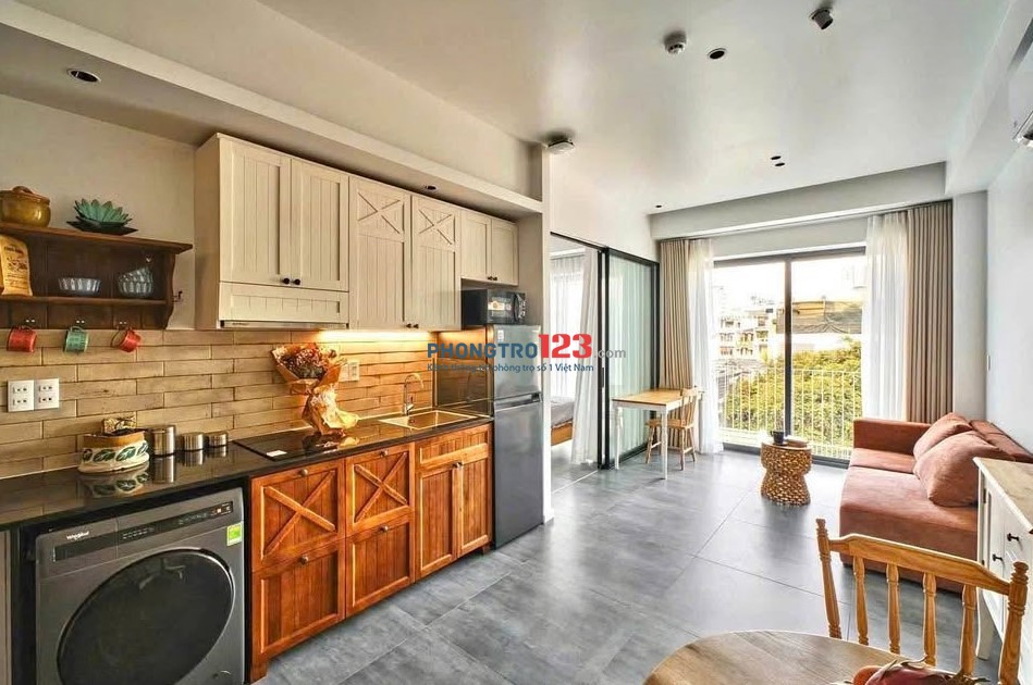 CHO THUÊ CHDV FULL NỘI THẤT - BANCONG - 45M2