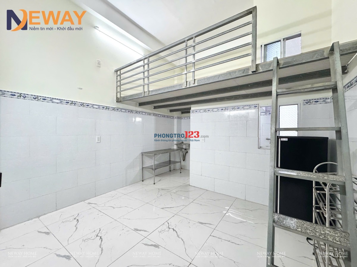 PHÒNG TRỌ GIÁ RẺ CÓ GÁC CÓ MÁY LẠNH TỦ LẠNH CỬA SỔ TRỜI NGAY NGÃ TƯ BẢY HIỀN TRƯỜNG CHINH