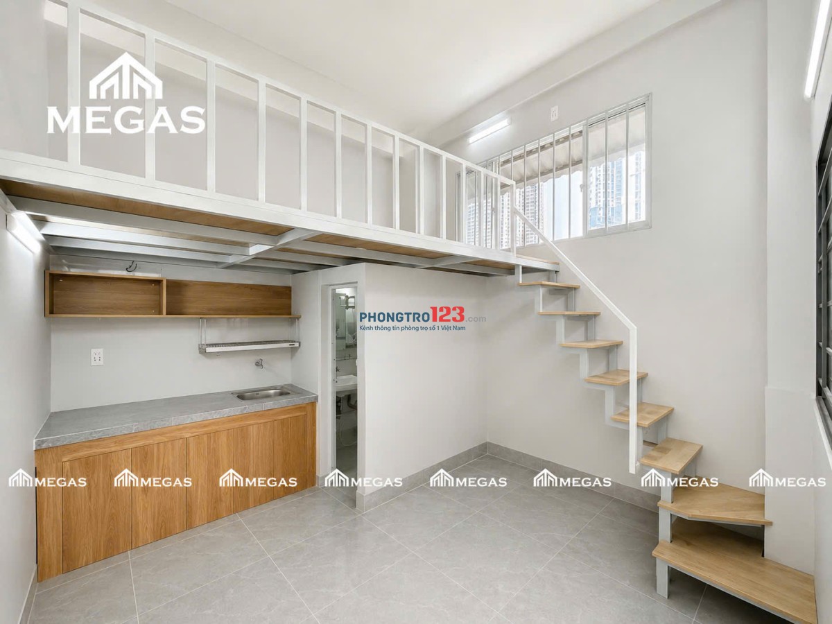 Trống Sẵn Phòng Gác Cao, Cửa Sổ Thoáng giá tốt, cạnh cầu Phú Mỹ, KCX Tân Thuận, Lotte Mart, UFM, TDT