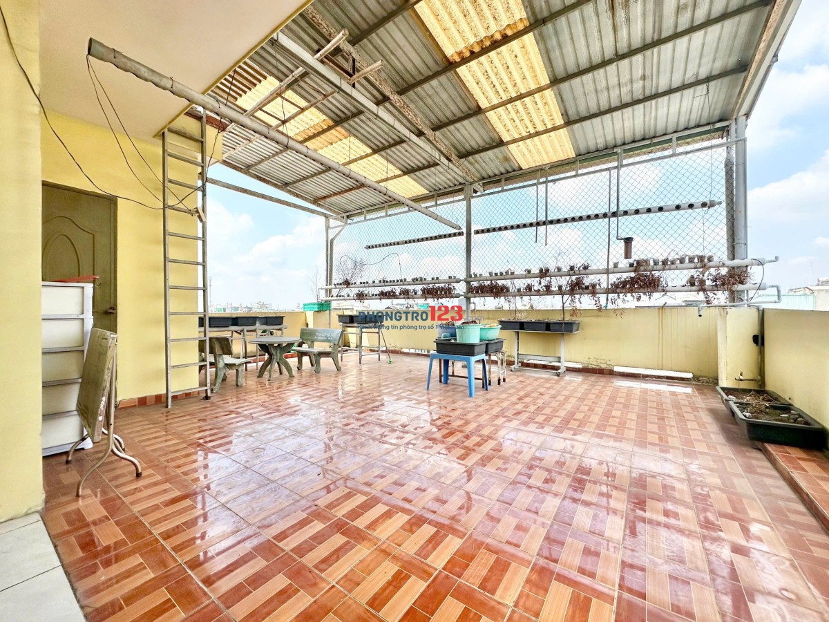 Phòng Rộng đẹp thoáng mát giá rẻ đường liên khu 4-5