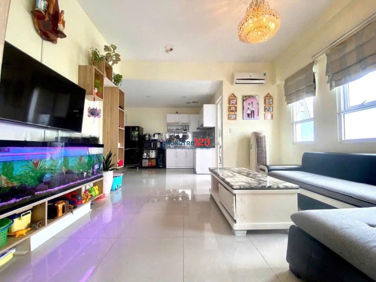 Chung cư PN-Tech, Hoa Sứ, PN: 16triệu, 90m2, 2p ngủ, full NT