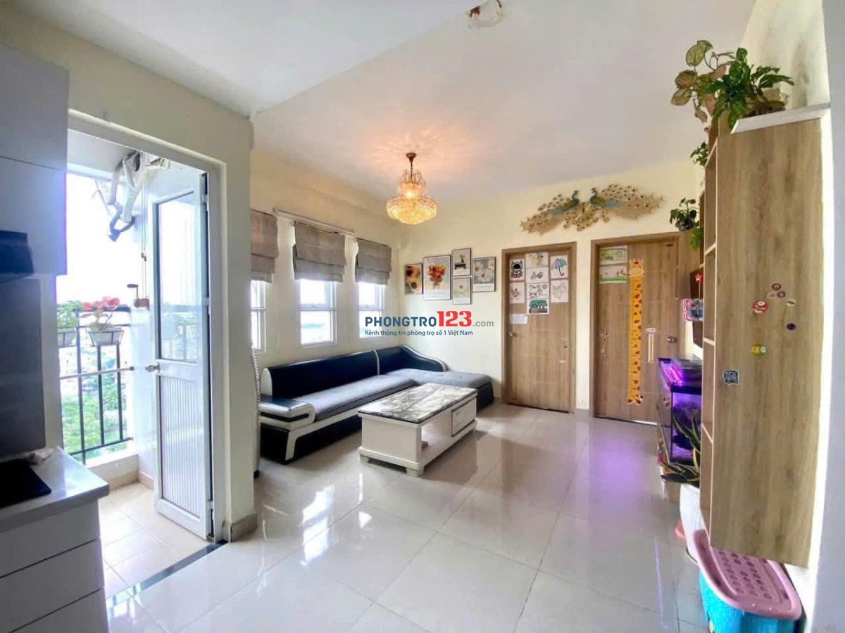 Chung cư PN-Tech, Hoa Sứ, PN: 16triệu, 90m2, 2p ngủ, full NT