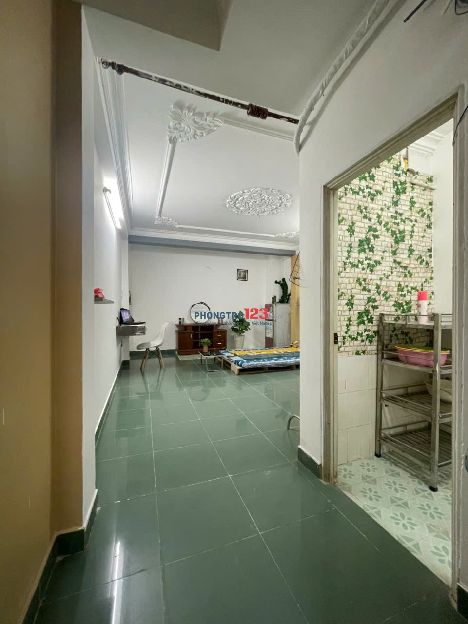 Phòng 30m2 có bếp riêng, phòng ngủ riêng, giờ tự do ngay Tô Hiến Thành- Thành Thái Q10