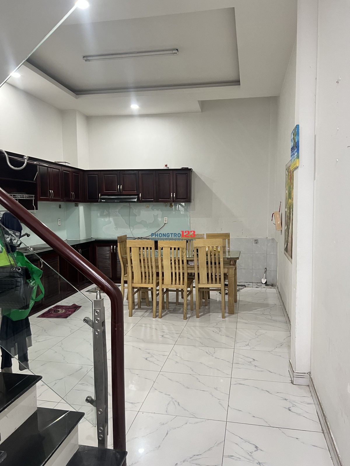 Cho Thuê Nhà Nguyên Căn 1 trệt 2 Lầu