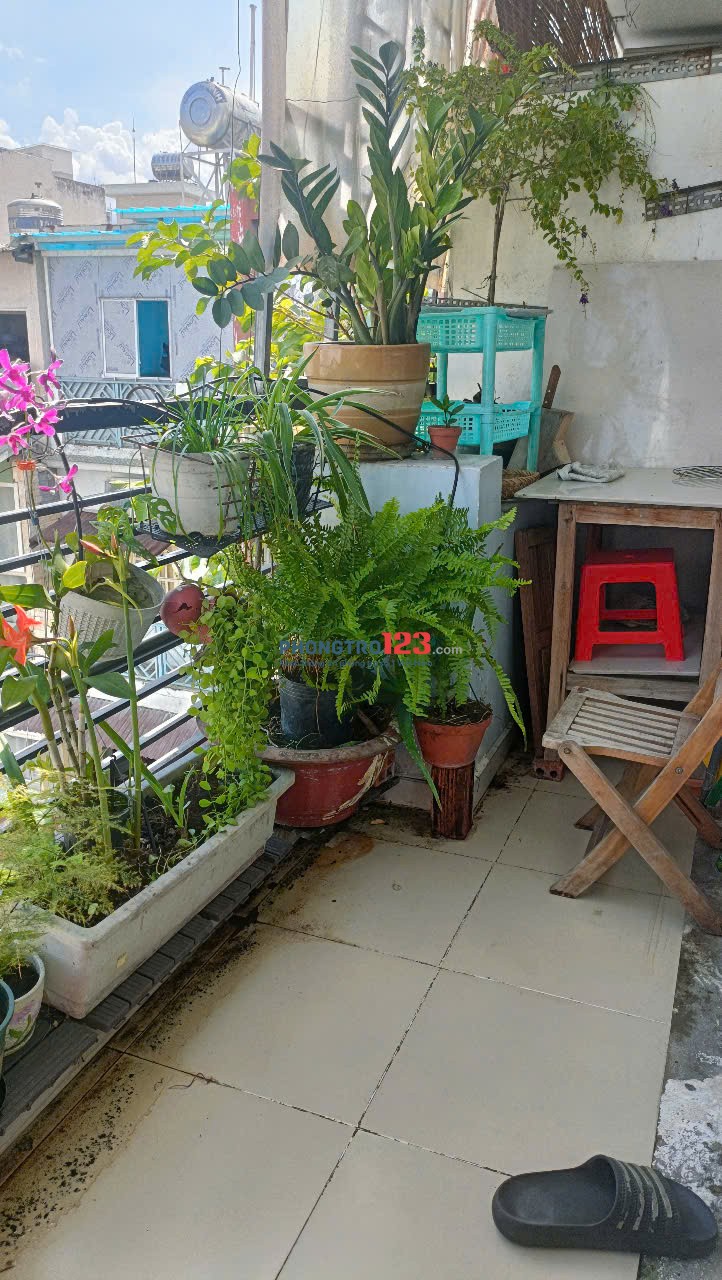 Phòng 25m2, bếp, ban công, tại hẻm 48 Hồ Biểu Chánh, P11, Q. Phú Nhuận, 5 triệu/tháng,