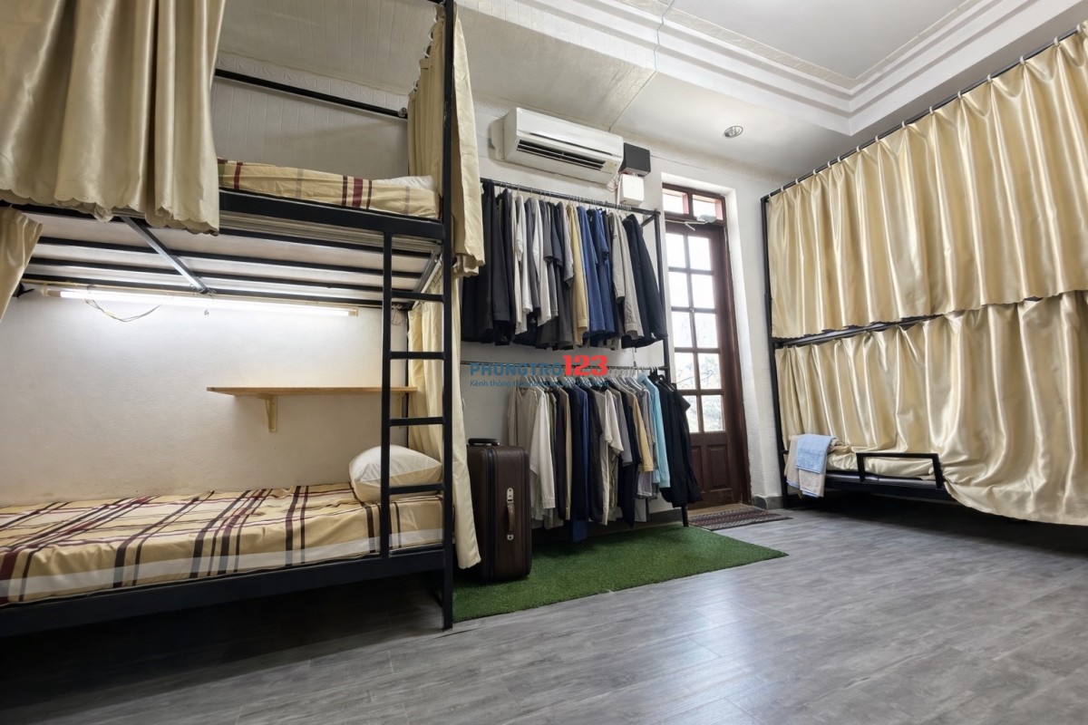 Mini dorm ký túc xá cao cấp giá rẻ bao mọi chi phí nằm trong biệt thự thoáng đẹp gần sân bay Gò Vấp