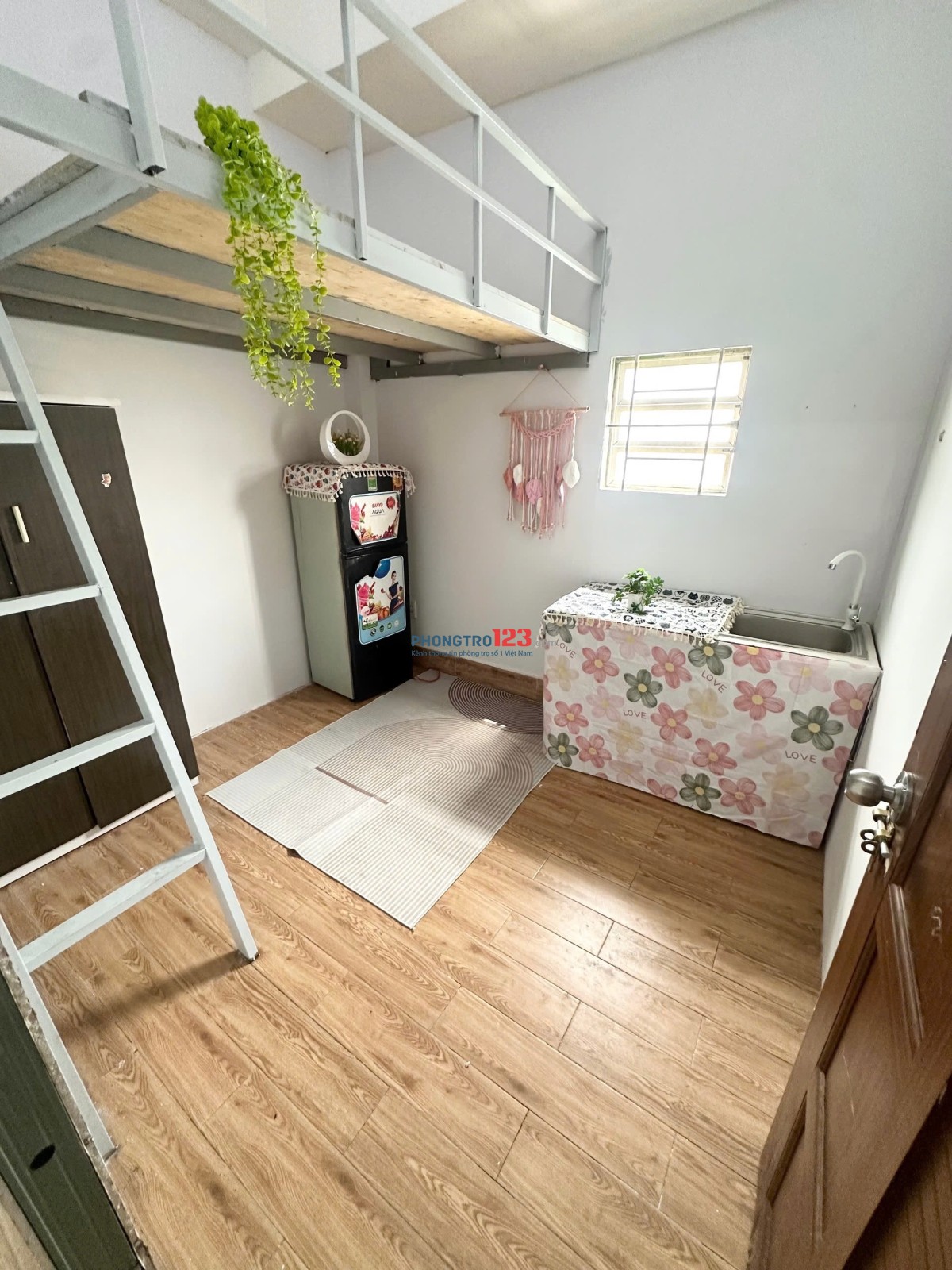 Phòng Trọ giá rẻ full nội thất-Không chung chủ, Khoá vân tay, Giờ giấc tự do