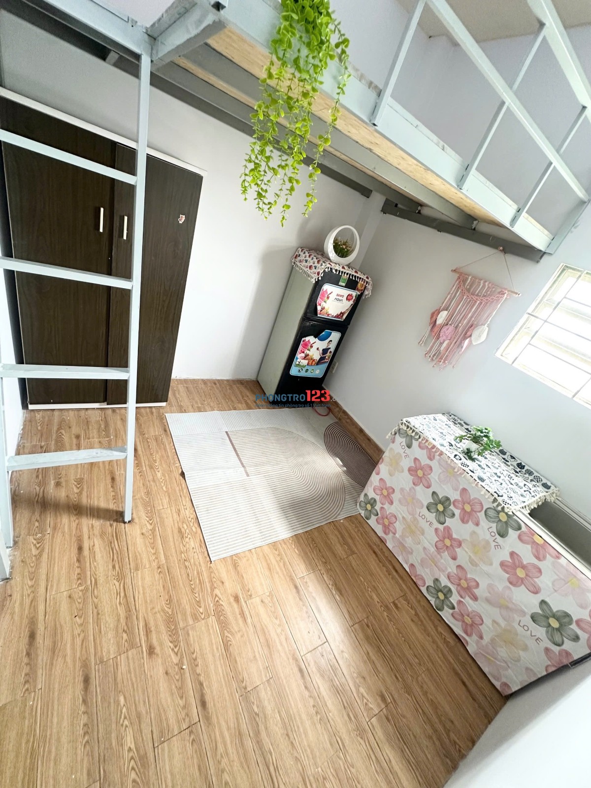 Phòng Trọ giá rẻ full nội thất-Không chung chủ, Khoá vân tay, Giờ giấc tự do