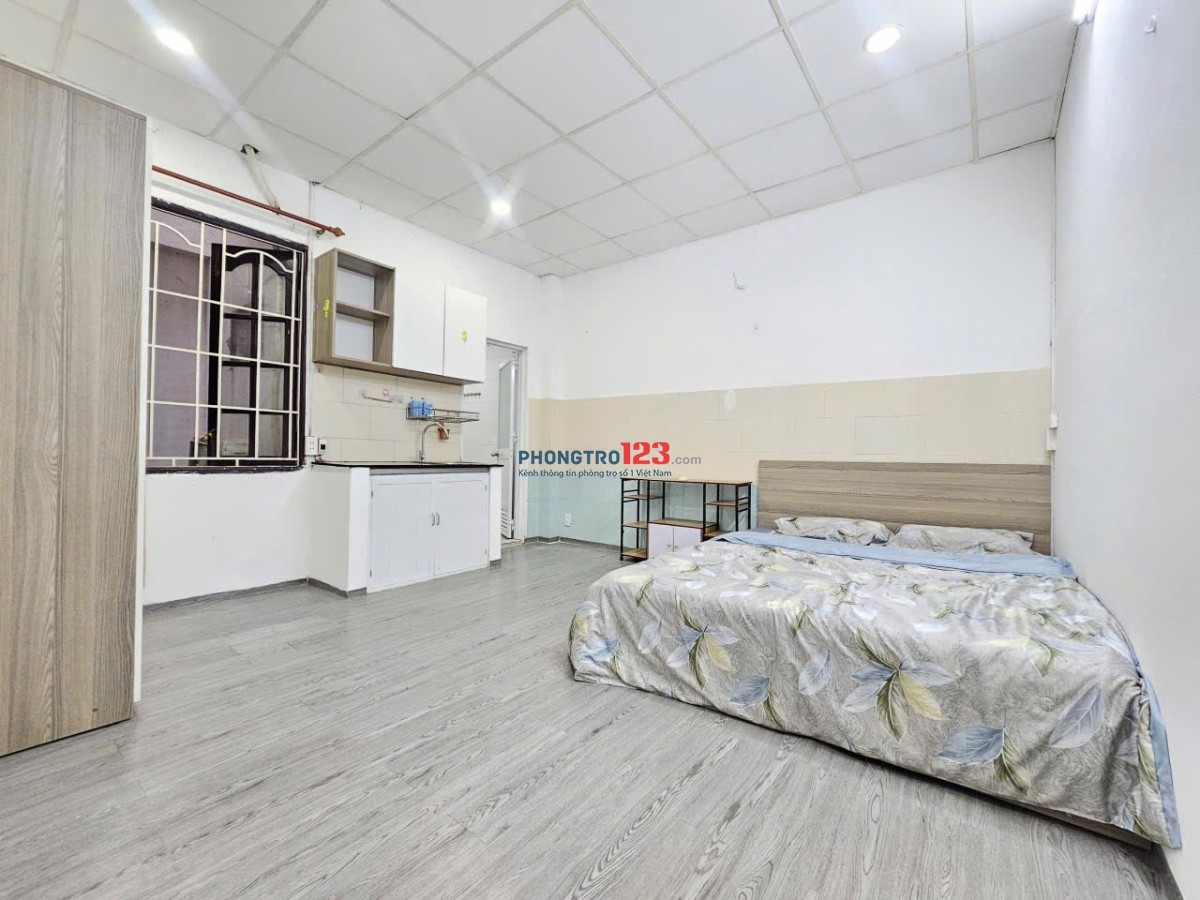 Cho thuê căn hộ studio gần Học Viện Cán Bộ, đường Chu Văn An, quận Bình Thạnh