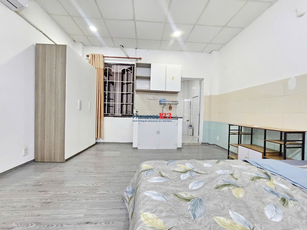 Cho thuê căn hộ studio gần Học Viện Cán Bộ, đường Chu Văn An, quận Bình Thạnh