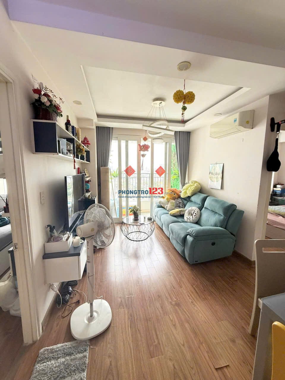 Chung cư Central, 91 Phạm Văn Hai, TB: 75m2, 2p ngủ, 1wc, 12triệu