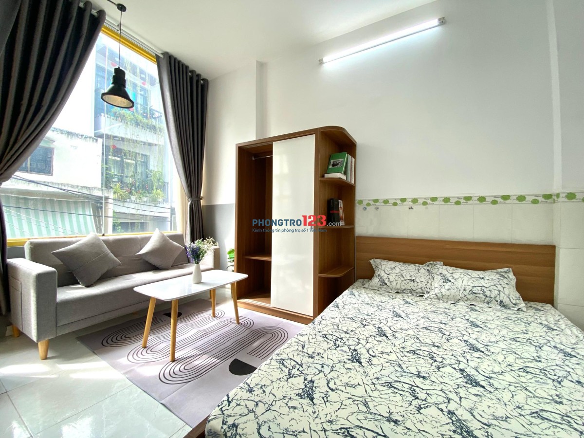 Cho thuê căn hộ studio full nội thất quận 8, gần trung tâm thương mại PARC MALL