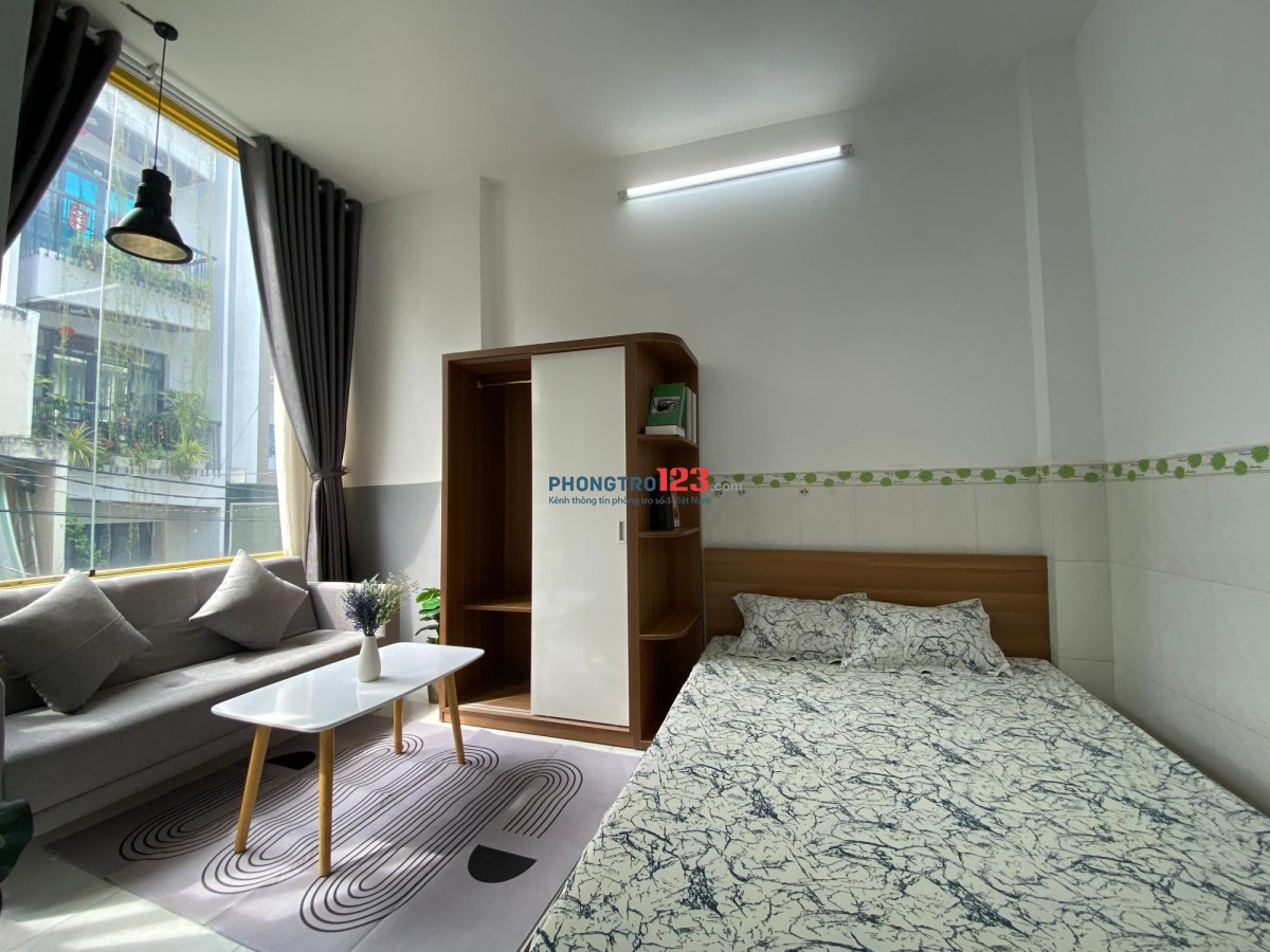 Cho thuê căn hộ studio full nội thất quận 8, gần trung tâm thương mại PARC MALL