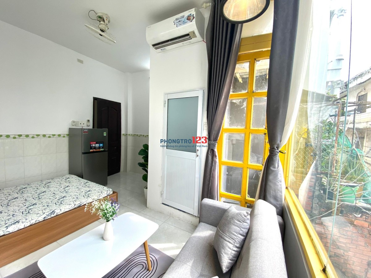Cho thuê căn hộ studio full nội thất quận 8, gần trung tâm thương mại PARC MALL
