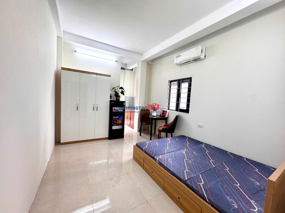 CHO THUÊ CĂN HỘ STUDIO SIÊU ĐẸP CỬA SỔ THOÁNG NGAY TRẦN THÁI TÔNG, XUÂN THUỶ, CẦU GIẤY