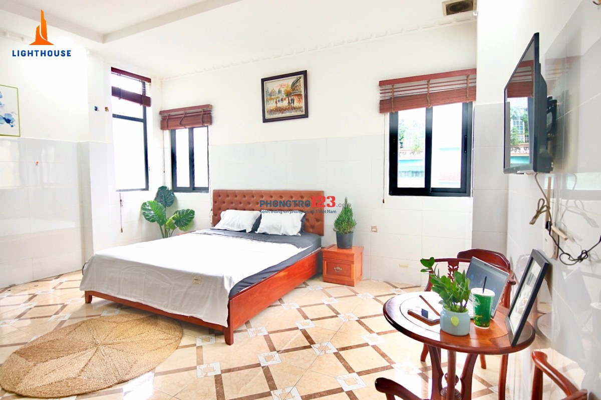 CĂN HỘ CỬA SỔ THOÁNG FULL NỘI THẤT NGAY CHÂN CẦU 3/2 - QUẬN 10