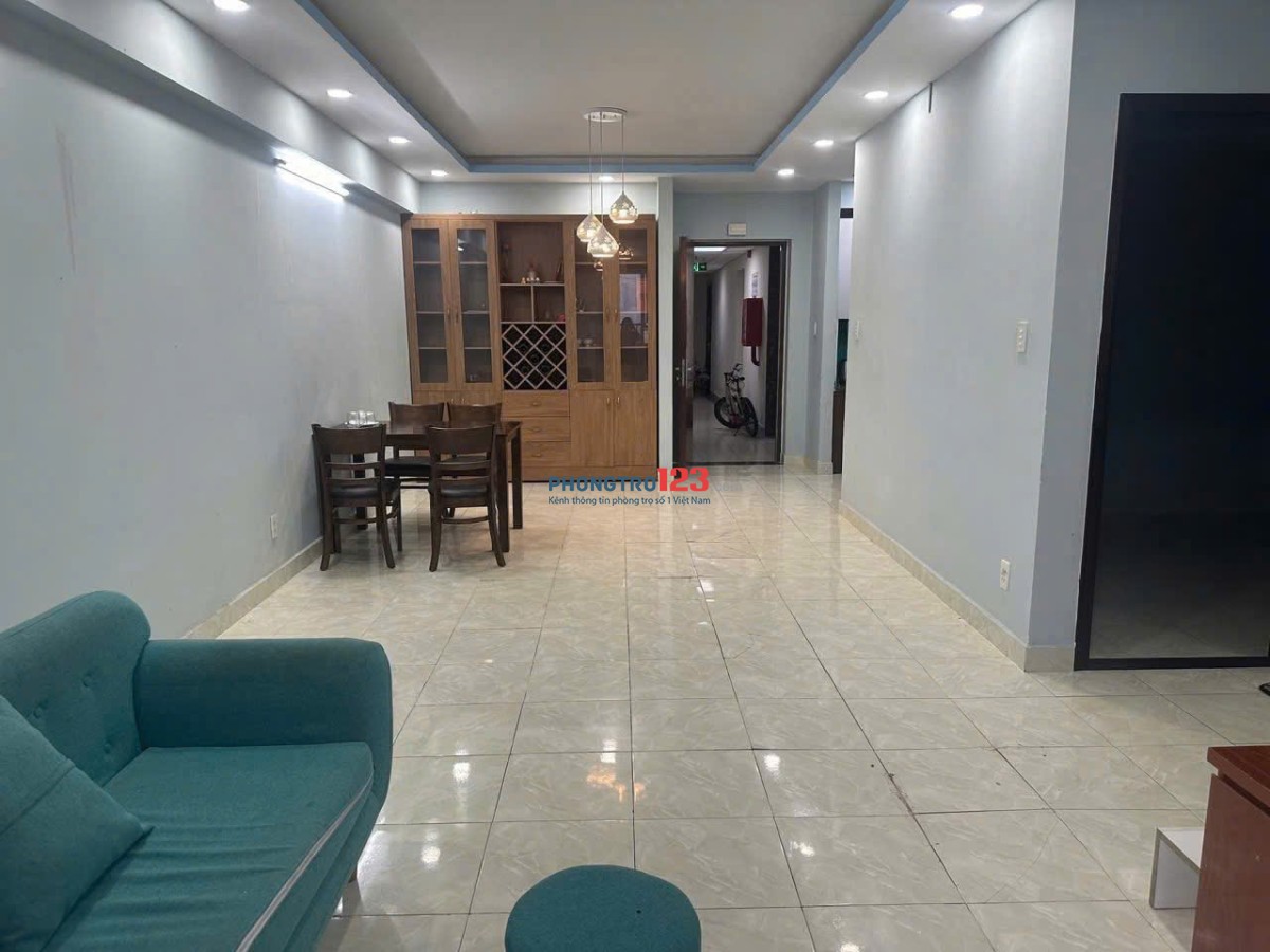 Chung cư Ngô Gia Tự, Hoà HẢo, Q10: 2p ngủ, 1wc, 86m2, 11,5triệu