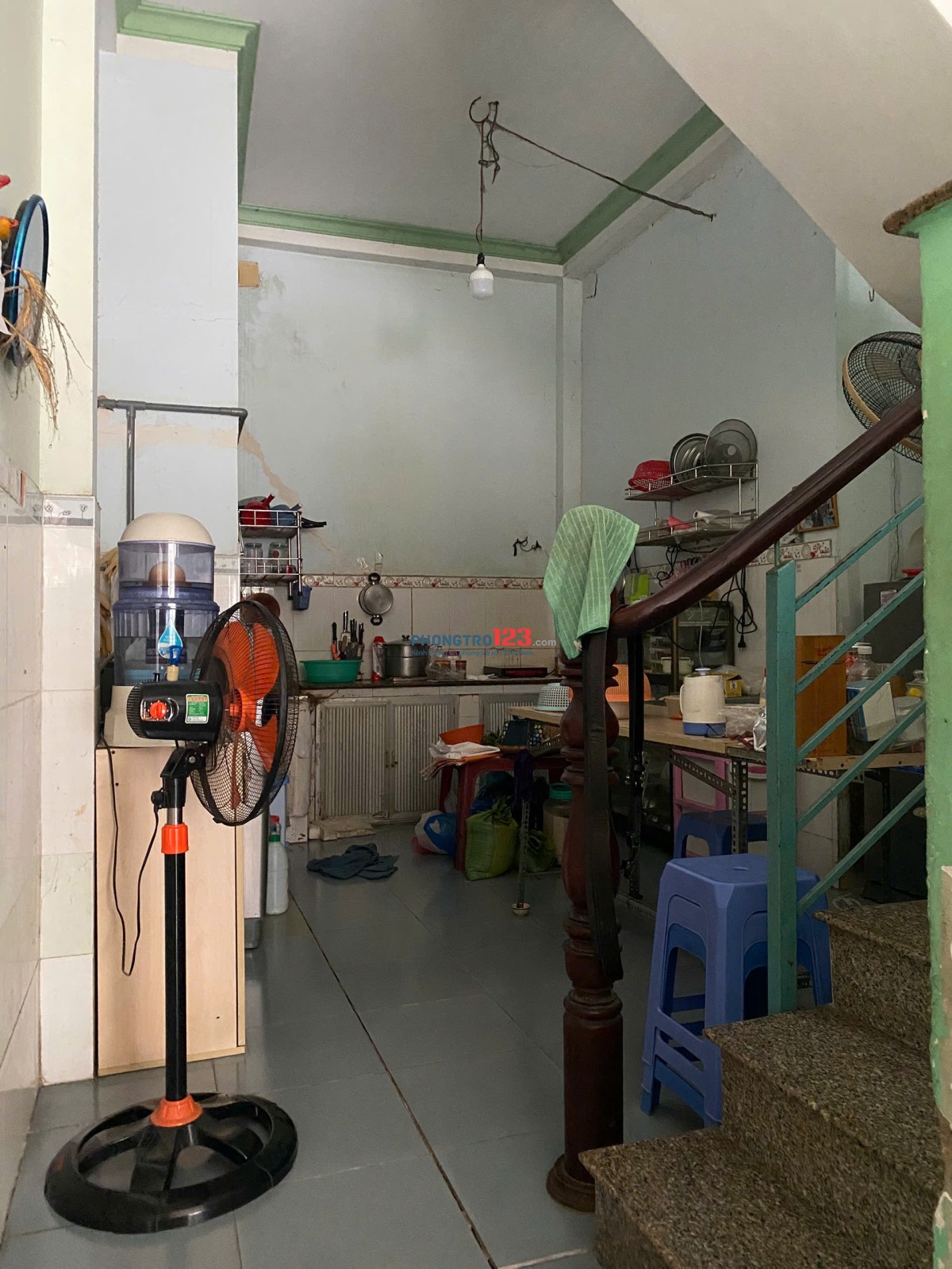 Cho thuê nhà riêng nguyên căn 1 trệt 1 lầu, 1 sân thượng