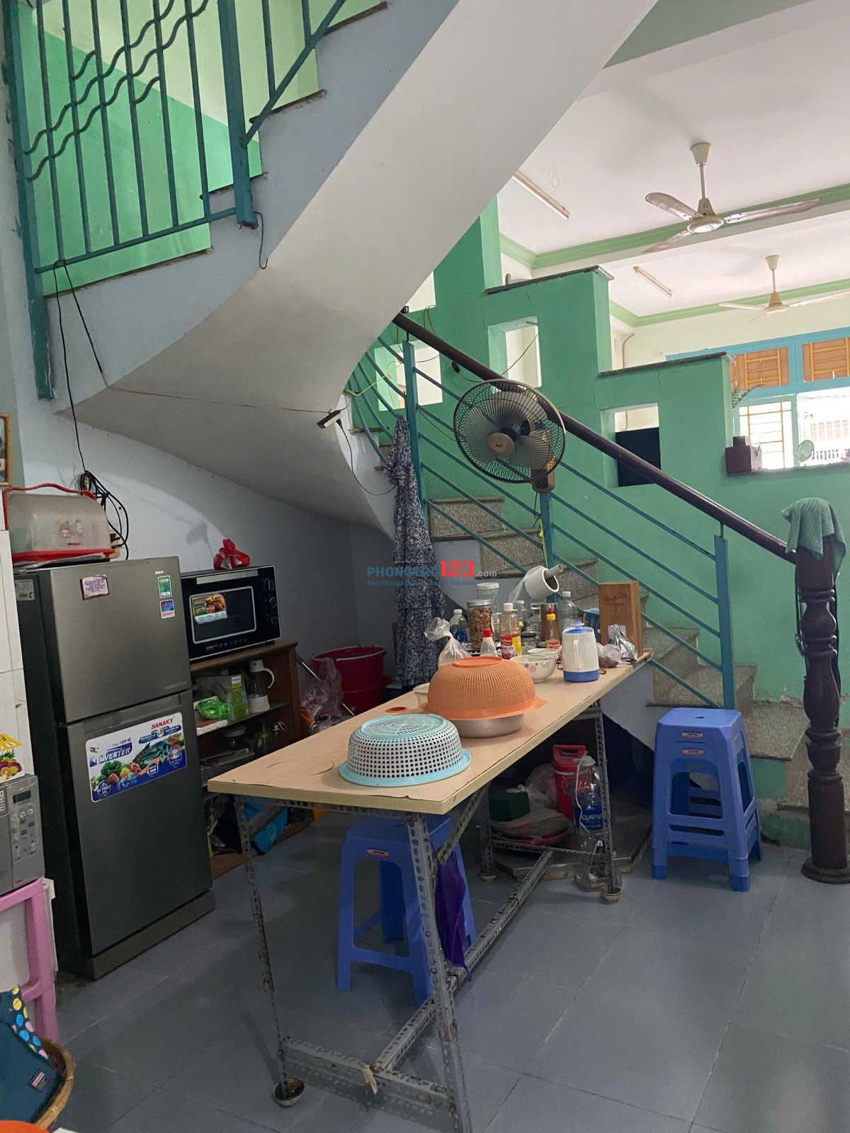 Cho thuê nhà riêng nguyên căn 1 trệt 1 lầu, 1 sân thượng