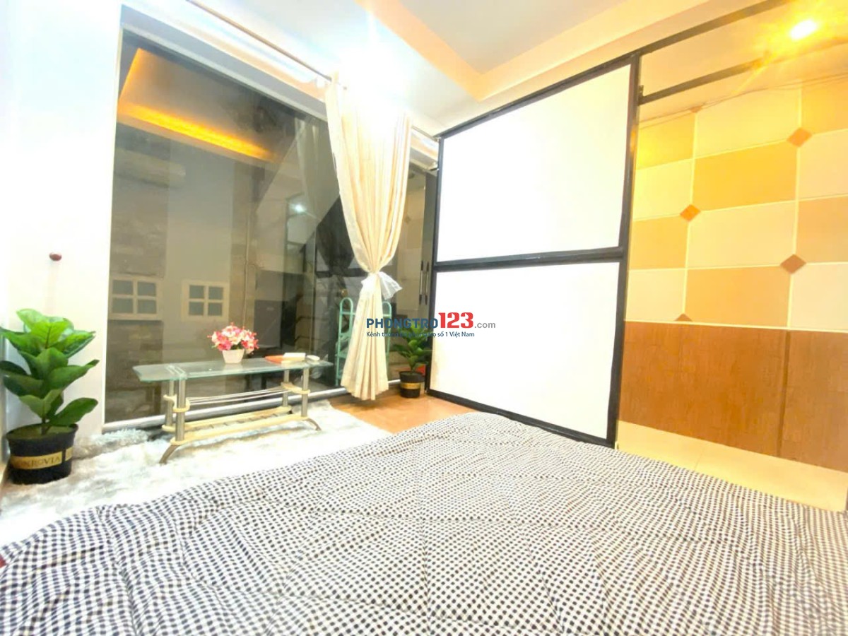 CĂN HỘ 2PN - Cửa sổ - Khu nấu ăn riêng Hồ Văn Huê PN