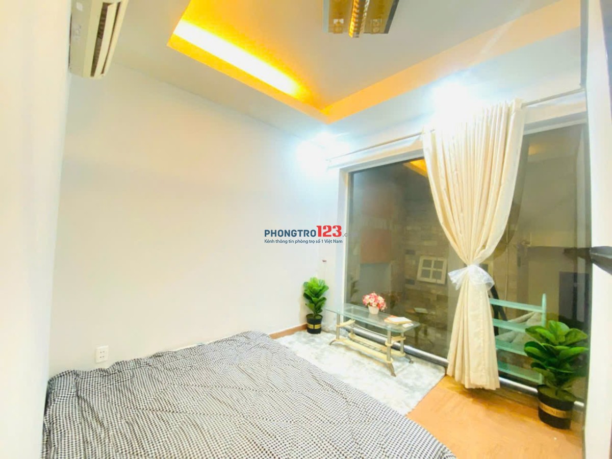 CĂN HỘ 2PN - Cửa sổ - Khu nấu ăn riêng Hồ Văn Huê PN