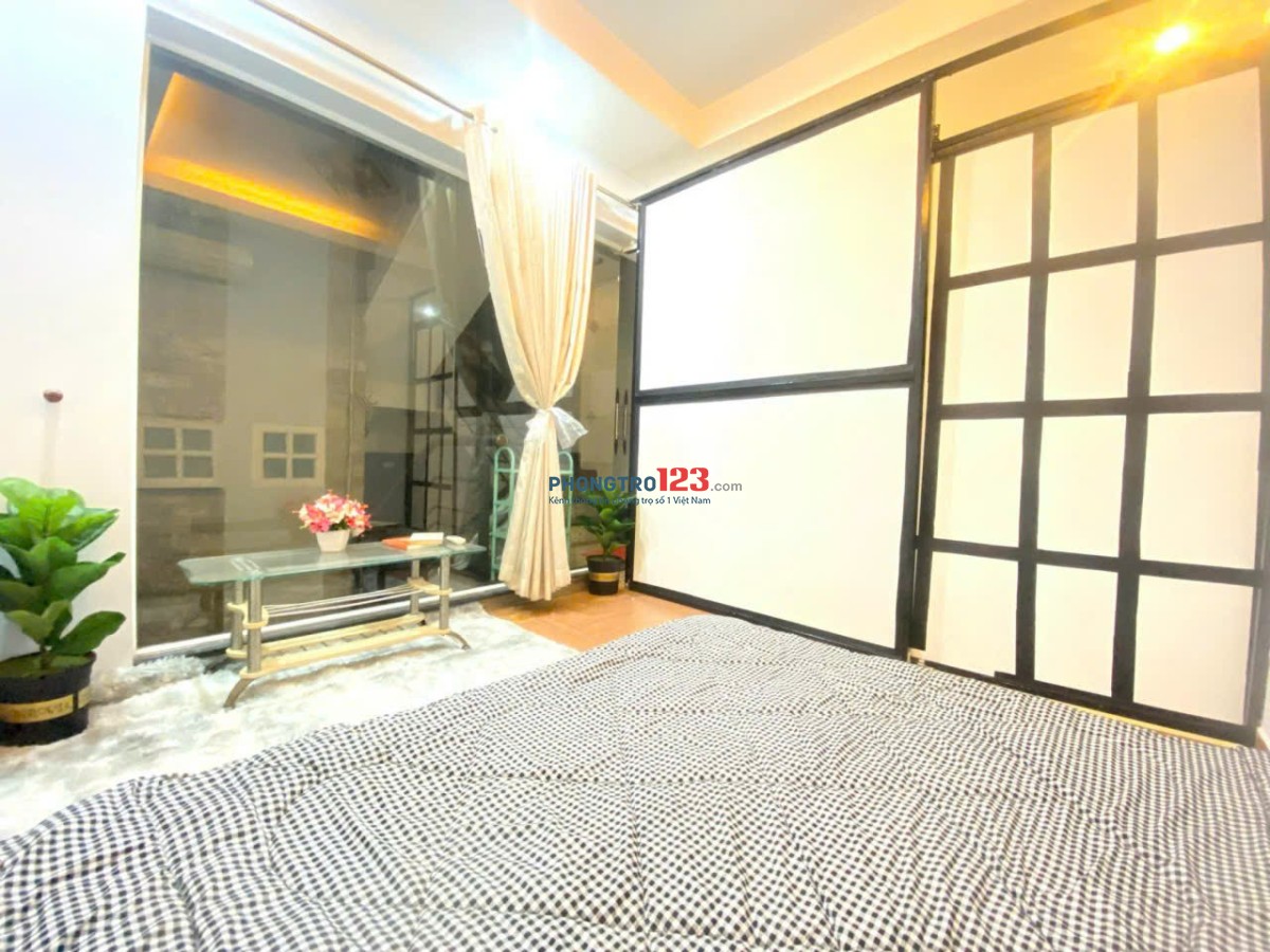 CĂN HỘ 2PN - Cửa sổ - Khu nấu ăn riêng Hồ Văn Huê PN