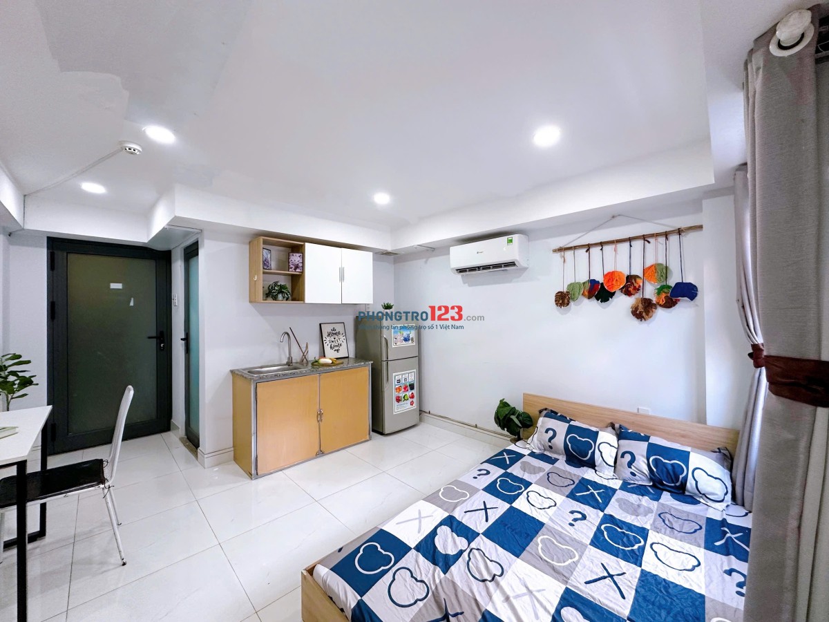CHÍNH CHỦ CHO THUÊ STUDIO 25m2 FULL NỘI THẤT RA TRUNG TÂM CHỈ 10P