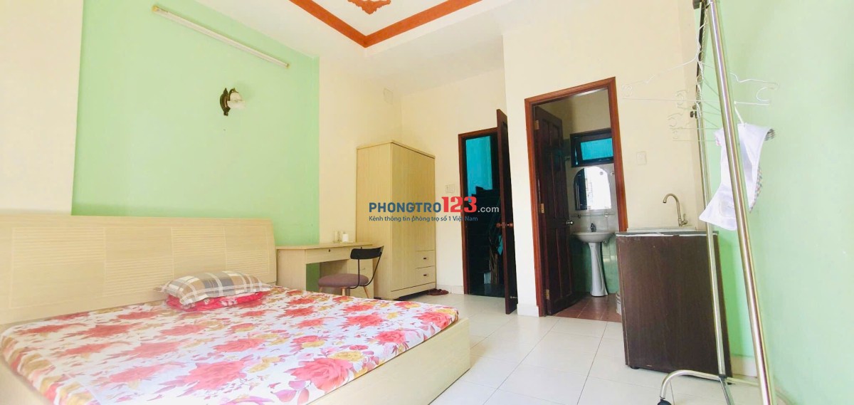PHÒNG ĐẦY ĐỦ TIỆN NGHI NGAY VÒNG XOAY TRẦN NÃO ( CHÂN CẦU SG ) 5TR/Tháng