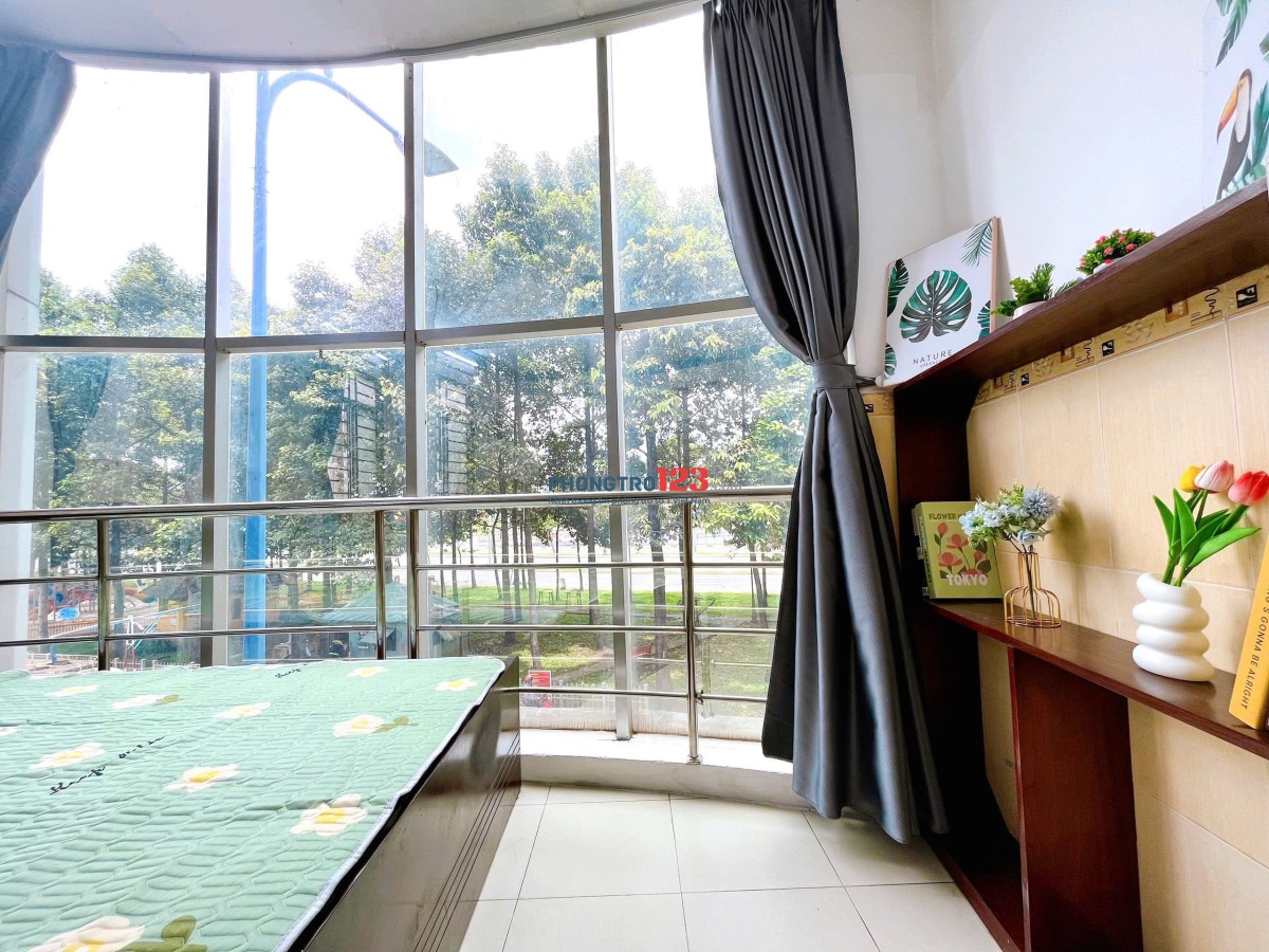 CHO THUÊ PHÒNG VÕ VĂN KIỆT Q5 – VIEW CÔNG VIÊN CÓ THANG MÁY
