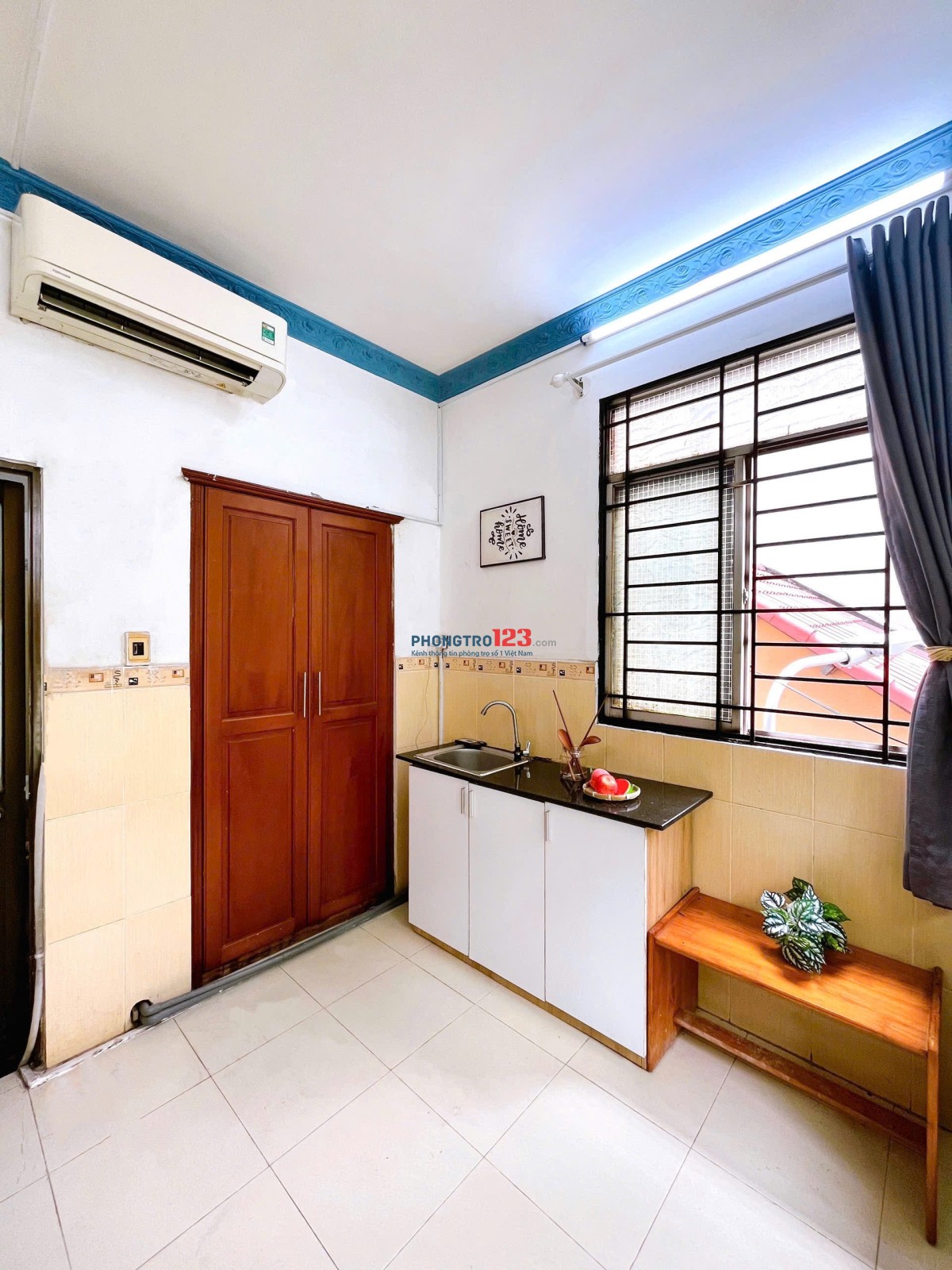 CHO THUÊ PHÒNG VÕ VĂN KIỆT Q5 – VIEW CÔNG VIÊN CÓ THANG MÁY