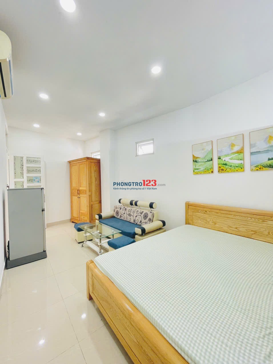 Phòng full nội thất Nguyễn Hữu Cảnh gần Vinhome