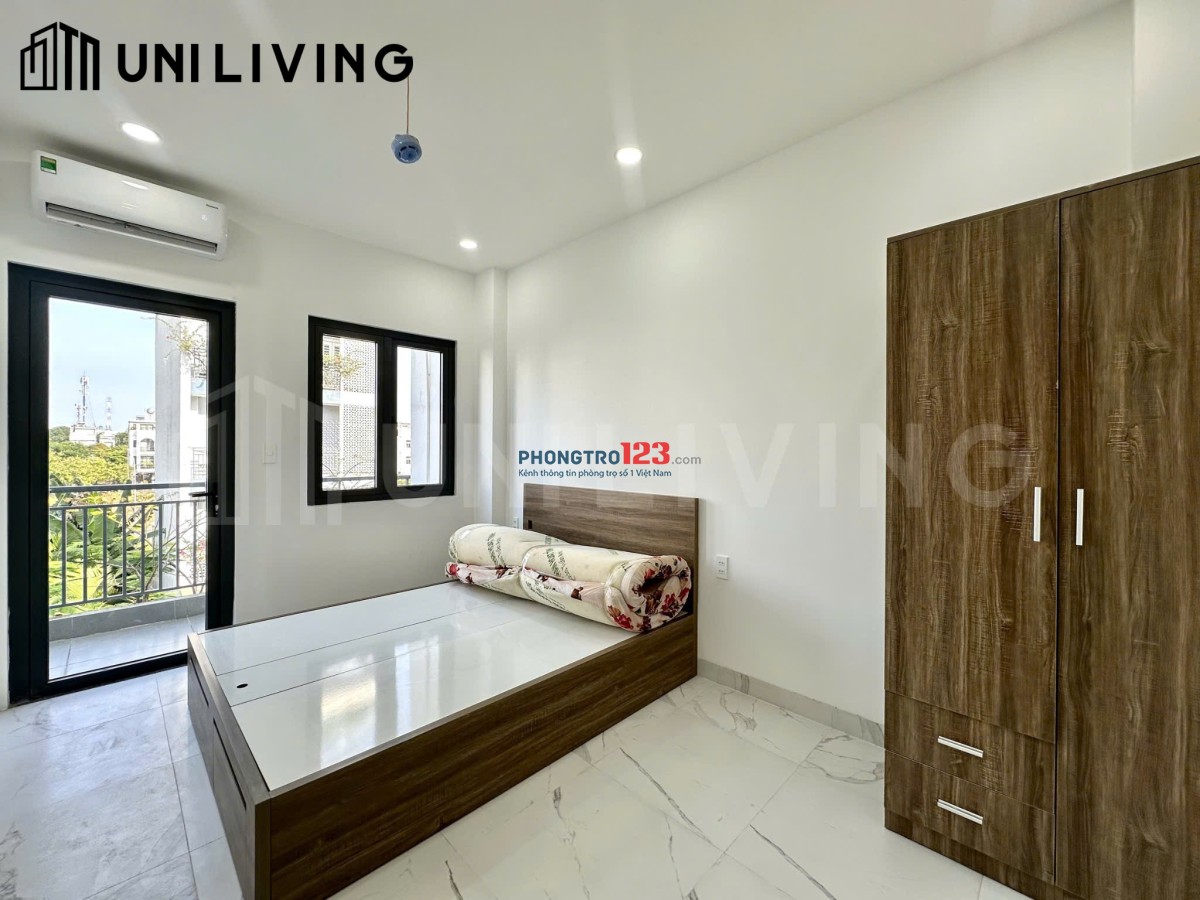 Cho thuê phòng chdv 1 phòng ngủ và studio full nội thất có ban công tại Quận 2, Thuận tiện đi Q7