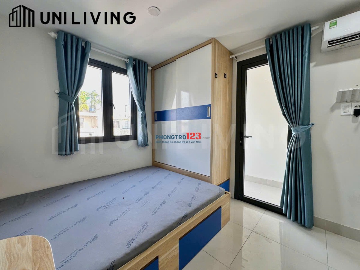 Cho thuê phòng chdv 1 phòng ngủ và studio full nội thất có ban công tại Quận 2, Thuận tiện đi Q7